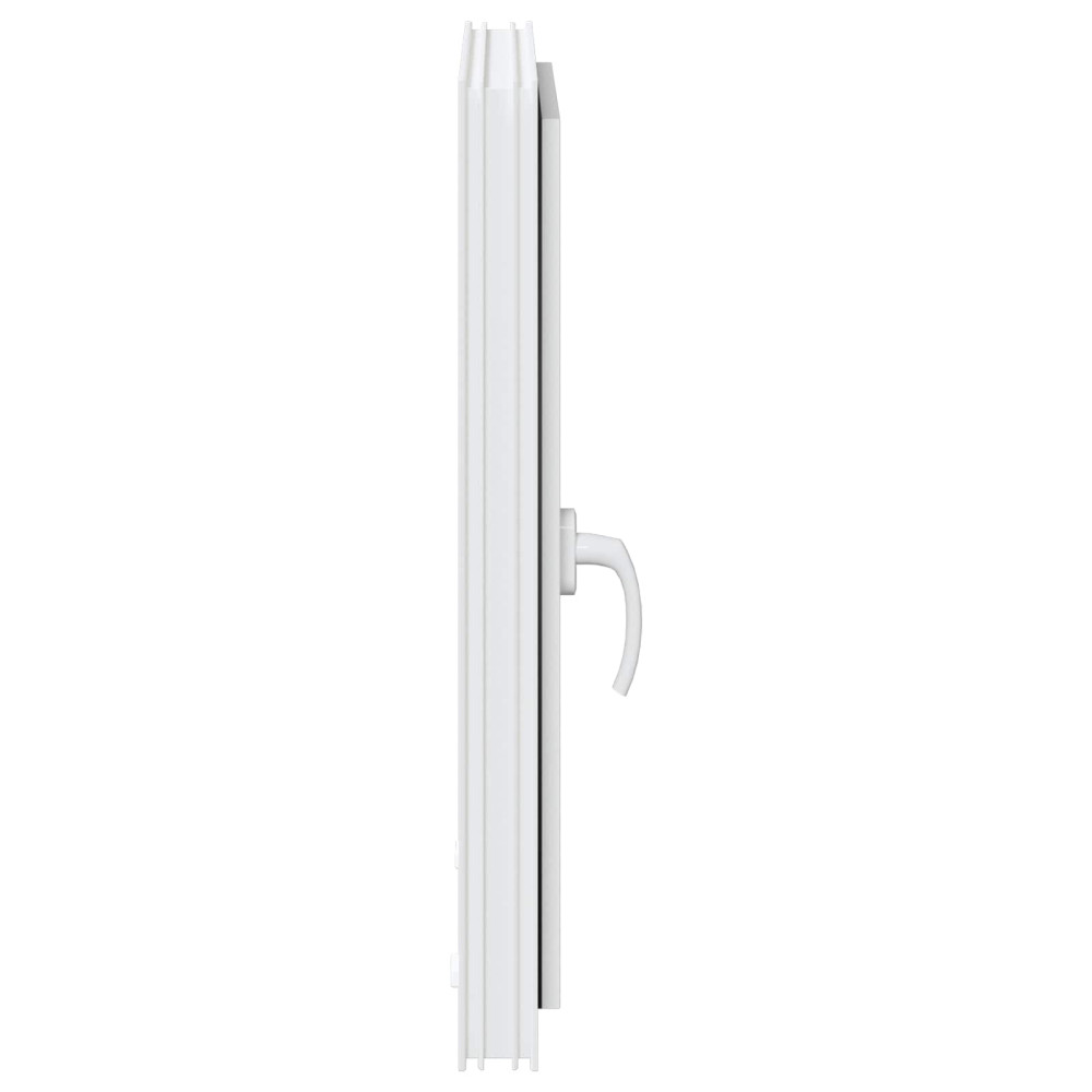 Produktbild för Källarfönster RISOR 50 x 75 cm PVC och glas Vit