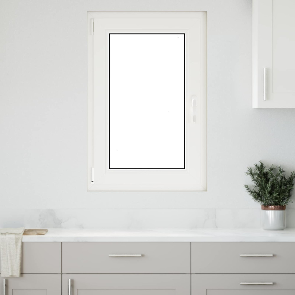 Produktbild för Källarfönster RISOR 60 x 90 cm PVC och glas Vit