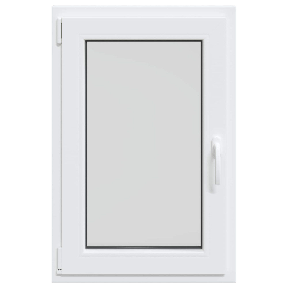 Produktbild för Källarfönster RISOR 60 x 100 cm PVC och glas Vit