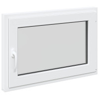 Produktbild för Källarfönster RISOR 90 x 60 cm PVC och glas Vit