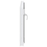 Produktbild för Källarfönster RISOR 100 x 70 cm PVC och glas Vit