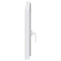 Produktbild för Källarfönster RISOR 110 x 50 cm PVC och glas Vit