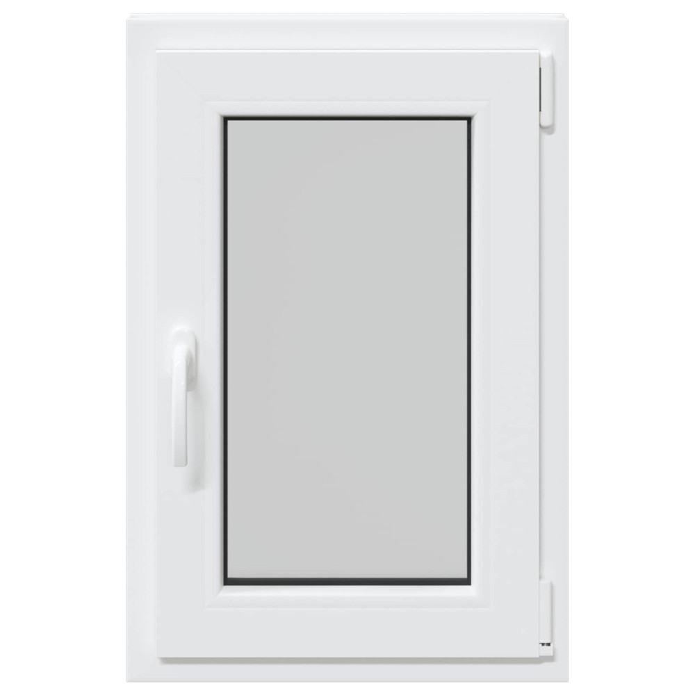 Produktbild för Källarfönster RISOR 50 x 75 cm PVC och glas Vit