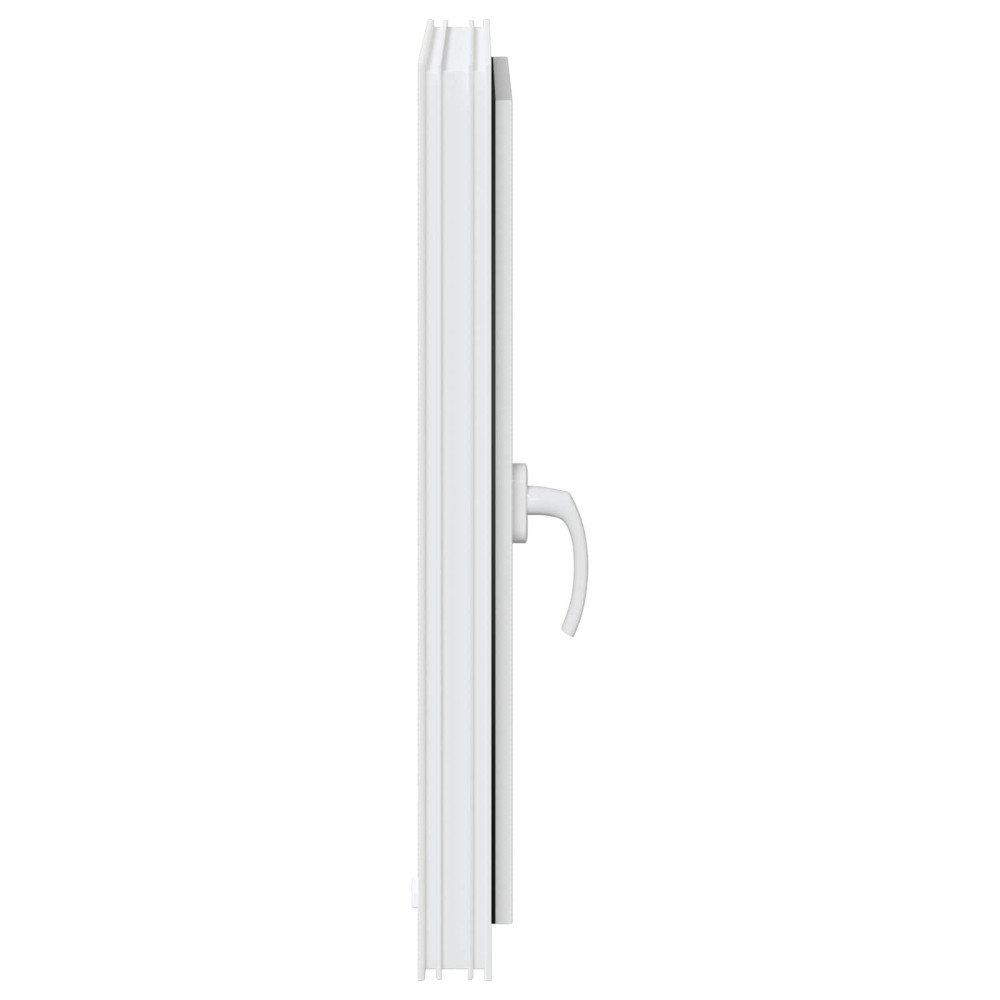 Produktbild för Källarfönster RISOR 50 x 75 cm PVC och glas Vit