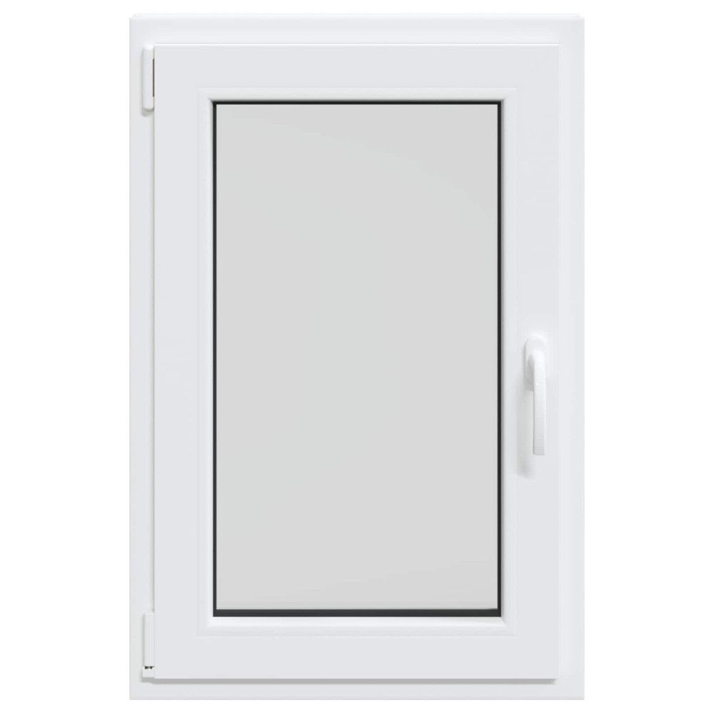 Produktbild för Källarfönster RISOR 60 x 90 cm PVC och glas Vit