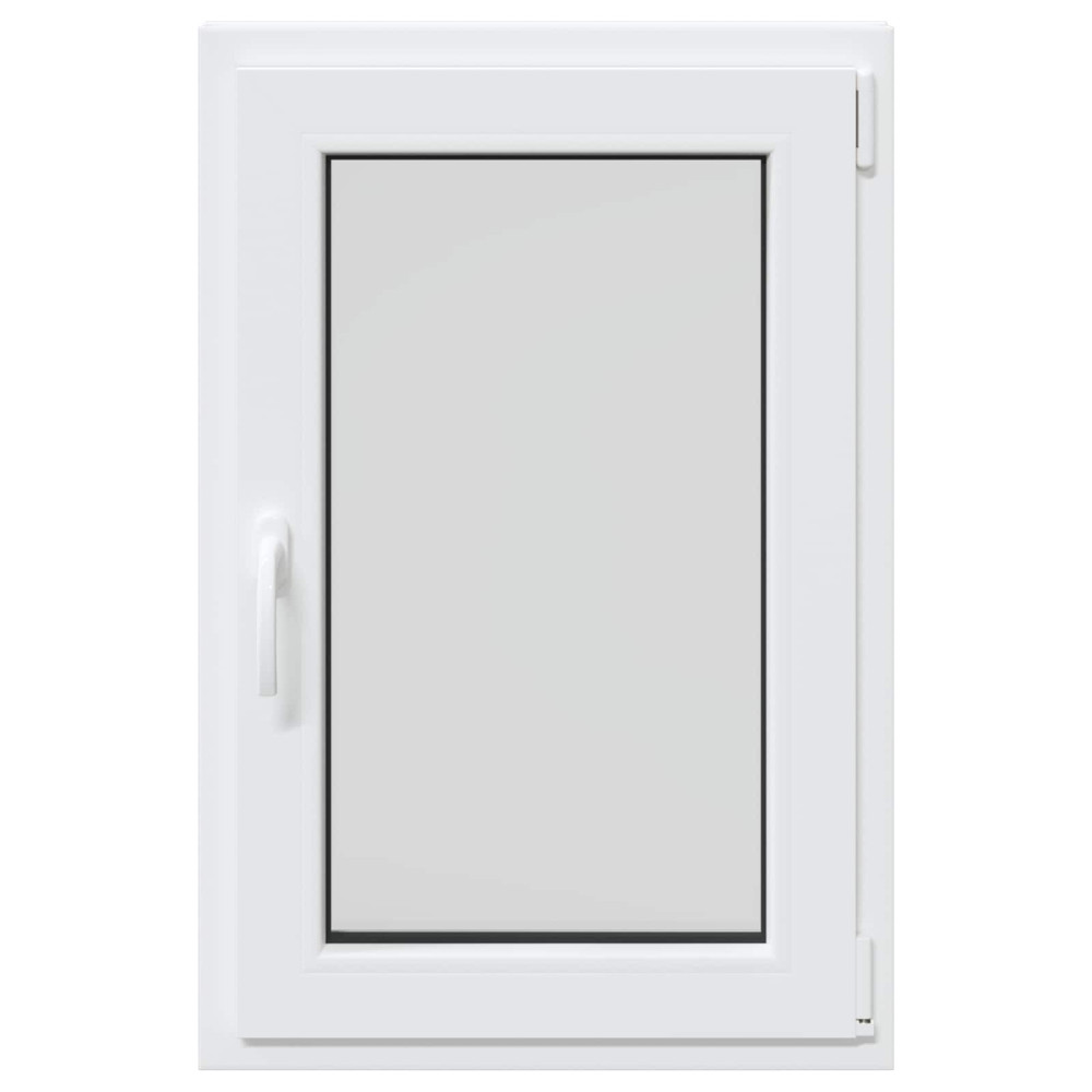 Produktbild för Källarfönster RISOR 60 x 100 cm PVC och glas Vit