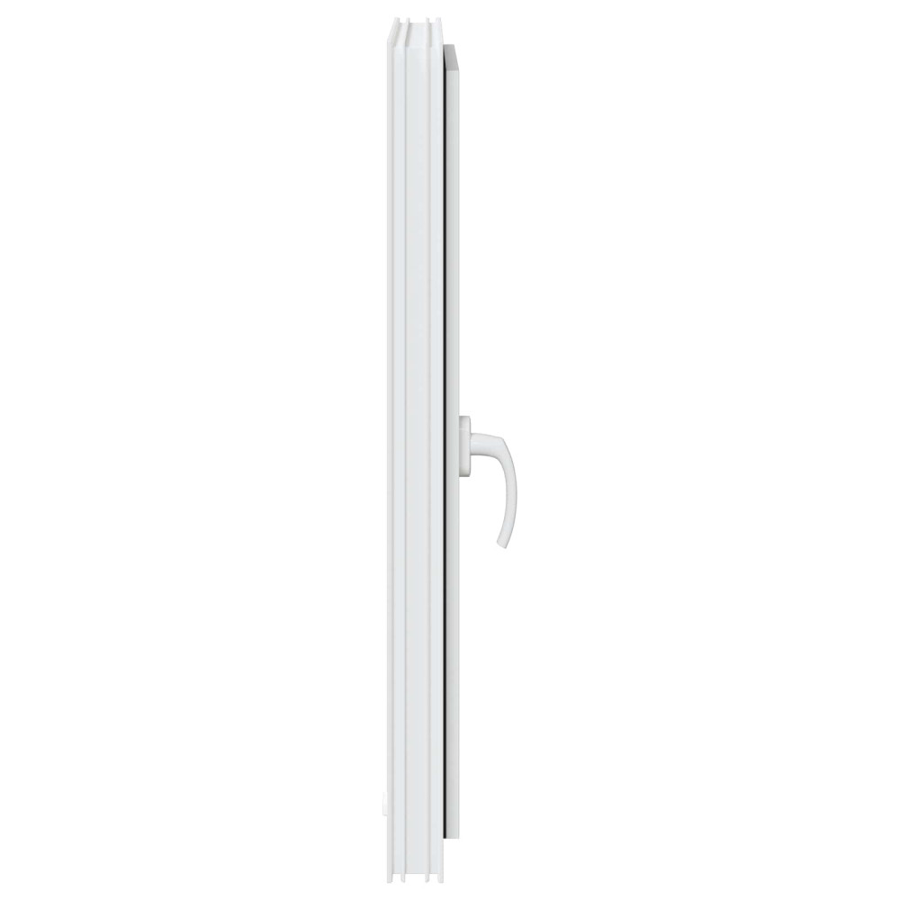 Produktbild för Källarfönster RISOR 60 x 100 cm PVC och glas Vit
