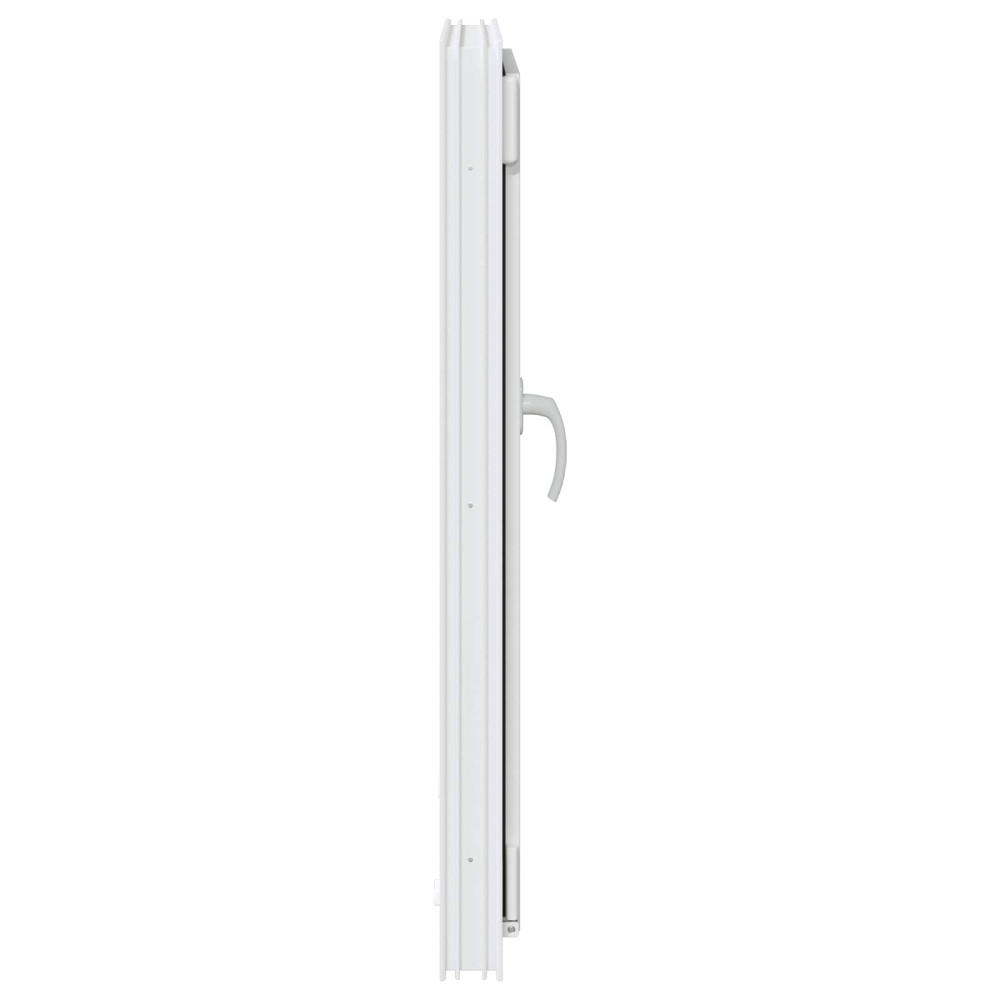 Produktbild för Källarfönster RISOR 60 x 100 cm PVC och glas Vit