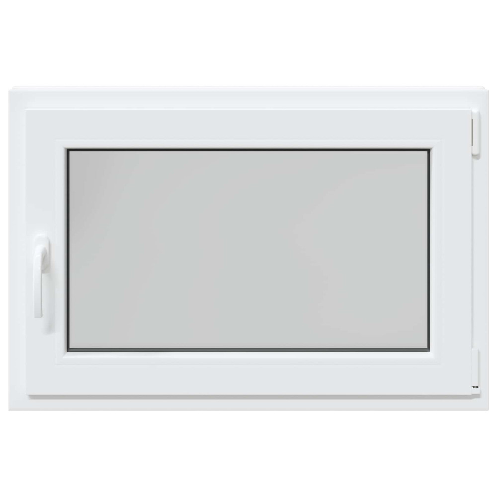 Produktbild för Källarfönster RISOR 90 x 60 cm PVC och glas Vit