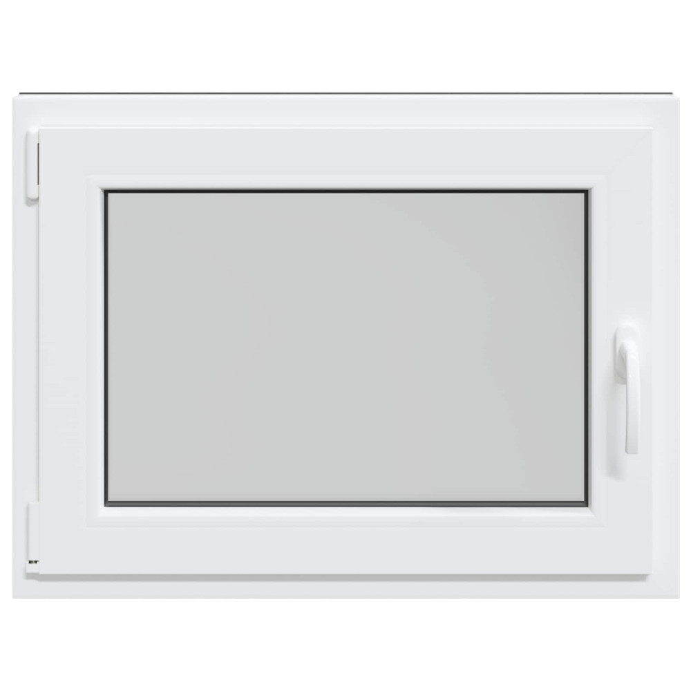 Produktbild för Källarfönster RISOR 100 x 50 cm PVC och glas Vit