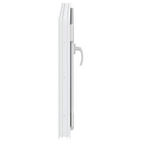 Produktbild för Källarfönster RISOR 100 x 50 cm PVC och glas Vit