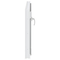 Produktbild för Källarfönster RISOR 100 x 60 cm PVC och glas Vit