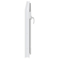Produktbild för Källarfönster RISOR 110 x 50 cm PVC och glas Vit