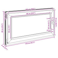 Produktbild för Källarfönster RISOR 110 x 60 cm PVC och glas Vit