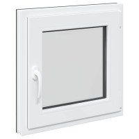 Produktbild för Källarfönster RISOR 50 x 50 cm PVC och glas Antracit
