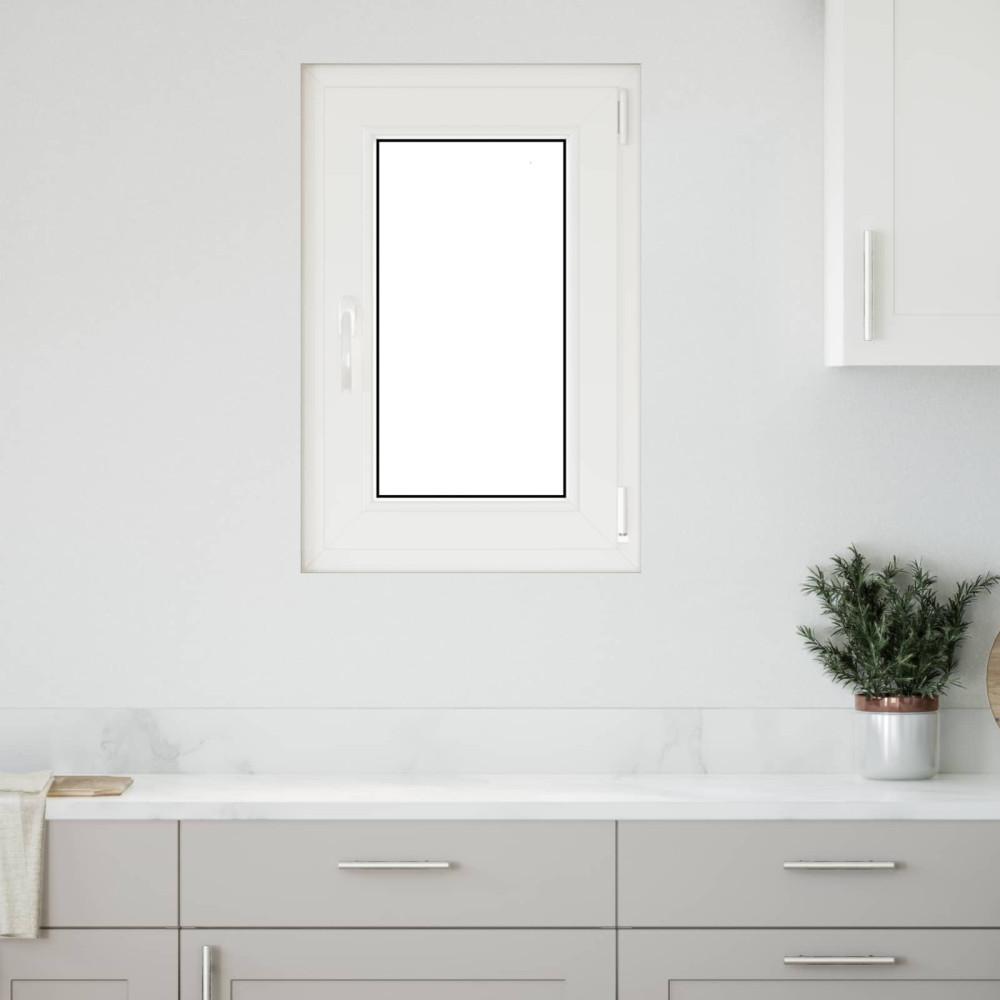 Produktbild för Källarfönster RISOR 50 x 75 cm PVC och glas Antracit