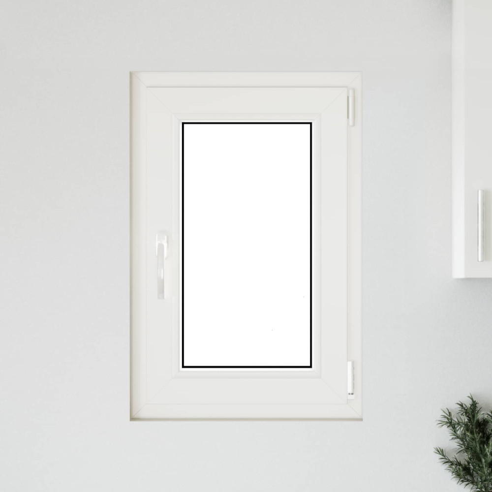 Produktbild för Källarfönster RISOR 50 x 75 cm PVC och glas Antracit