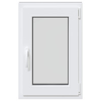 Produktbild för Källarfönster RISOR 50 x 75 cm PVC och glas Antracit