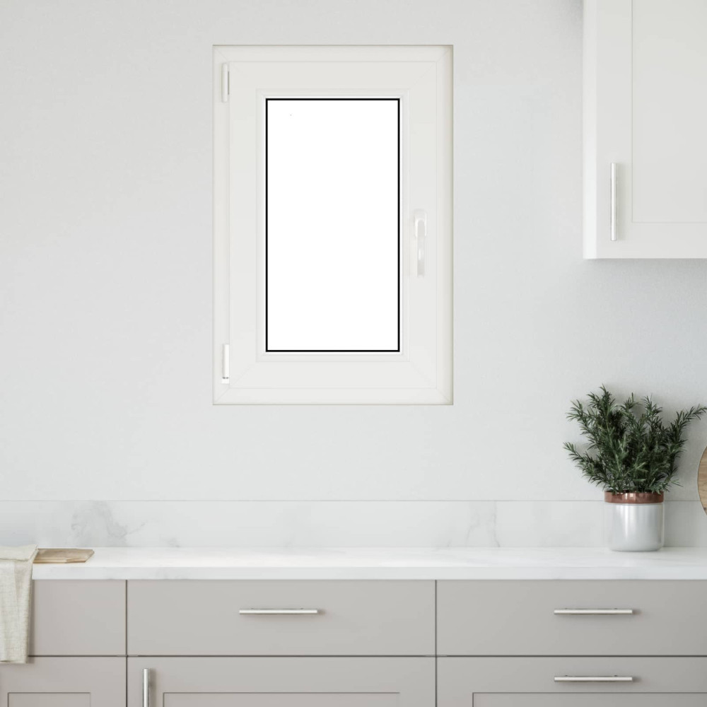 Produktbild för Källarfönster RISOR 50 x 75 cm PVC och glas Antracit