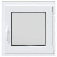 Produktbild för Källarfönster RISOR 60 x 60 cm PVC och glas Antracit