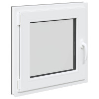 Produktbild för Källarfönster RISOR 60 x 60 cm PVC och glas Antracit