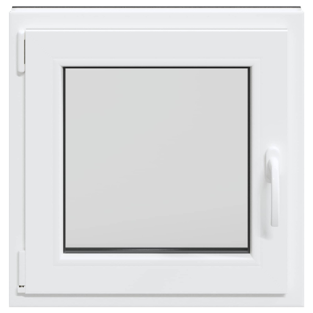 Produktbild för Källarfönster RISOR 60 x 60 cm PVC och glas Antracit