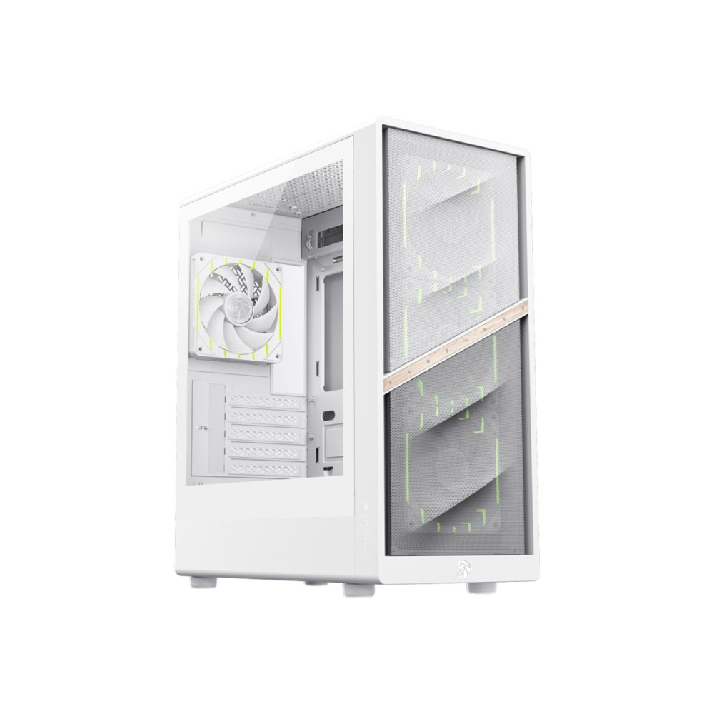Produktbild för GameMax Alpha AERIS 330 MW - MT - micro ATX