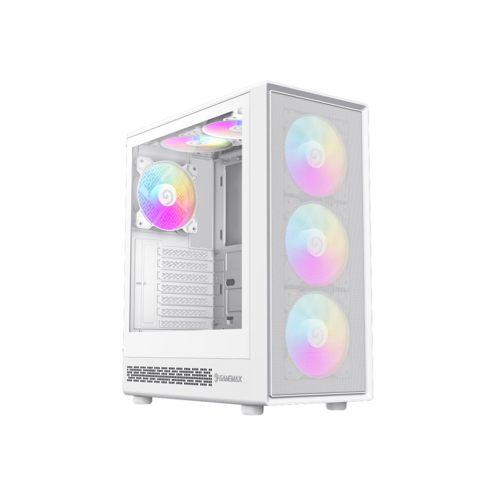 Produktbild för GameMax Alpha STORM 2 AW - midi-torn - ATX