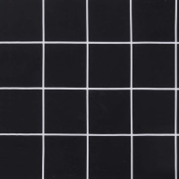 Produktbild för Hopfällbar solstol svart rutigt mönster 175x54x8,5 cm oxfordtyg