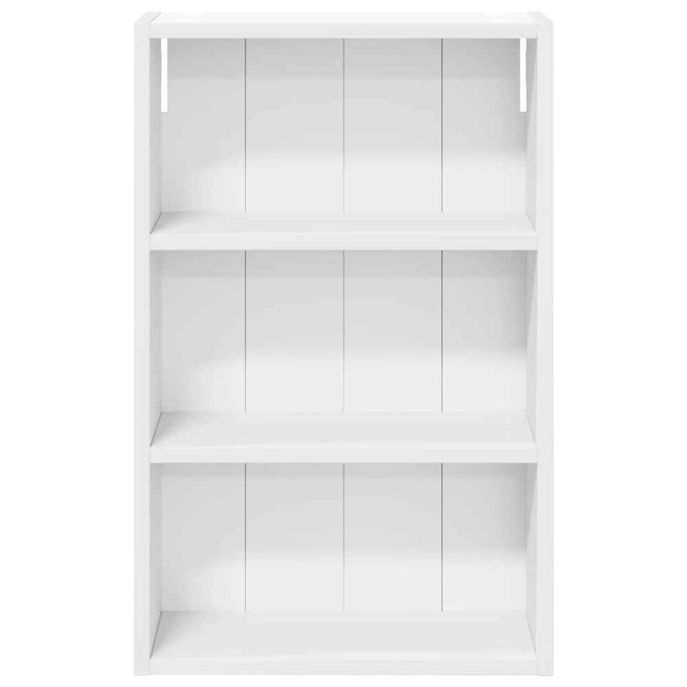 Produktbild för Badrumsväggskåp med hylla Vit 40 x 16 x 62,5 cm Konstruerat trä