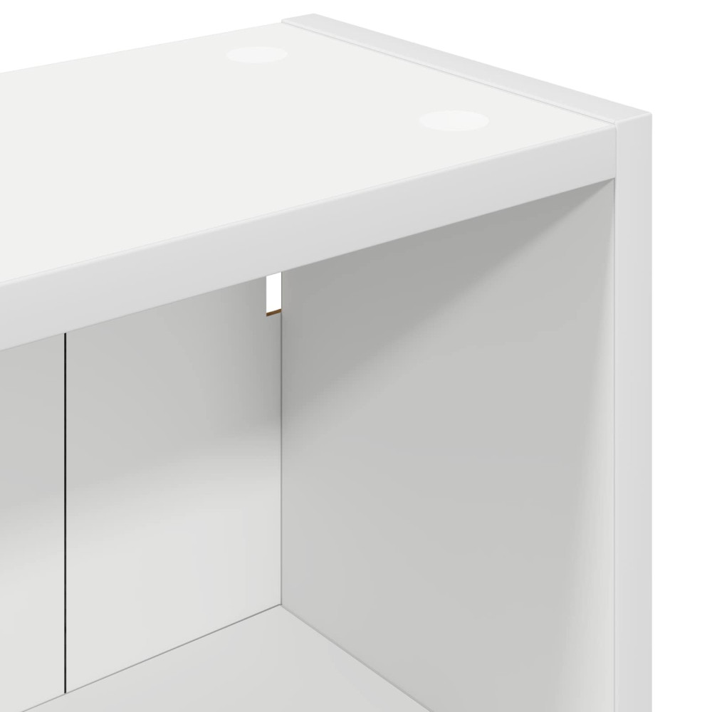Produktbild för Badrumsväggskåp med hylla Vit 40 x 16 x 62,5 cm Konstruerat trä
