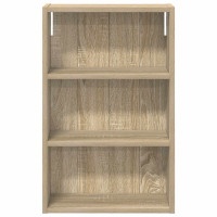 Produktbild för Badrumsväggskåp Sonoma-ek 40 x 16 x 62,5 cm Konstruerat trä