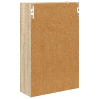 Produktbild för Badrumsväggskåp Sonoma-ek 40 x 16 x 62,5 cm Konstruerat trä