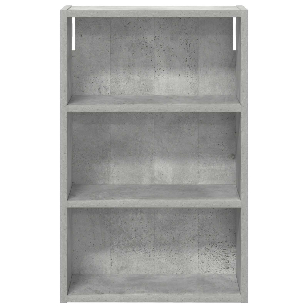 Produktbild för Badrumsväggskåp BetongGrå 40 x 16 x 62,5 cm Konstruerat trä