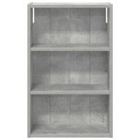 Produktbild för Badrumsväggskåp BetongGrå 40 x 16 x 62,5 cm Konstruerat trä