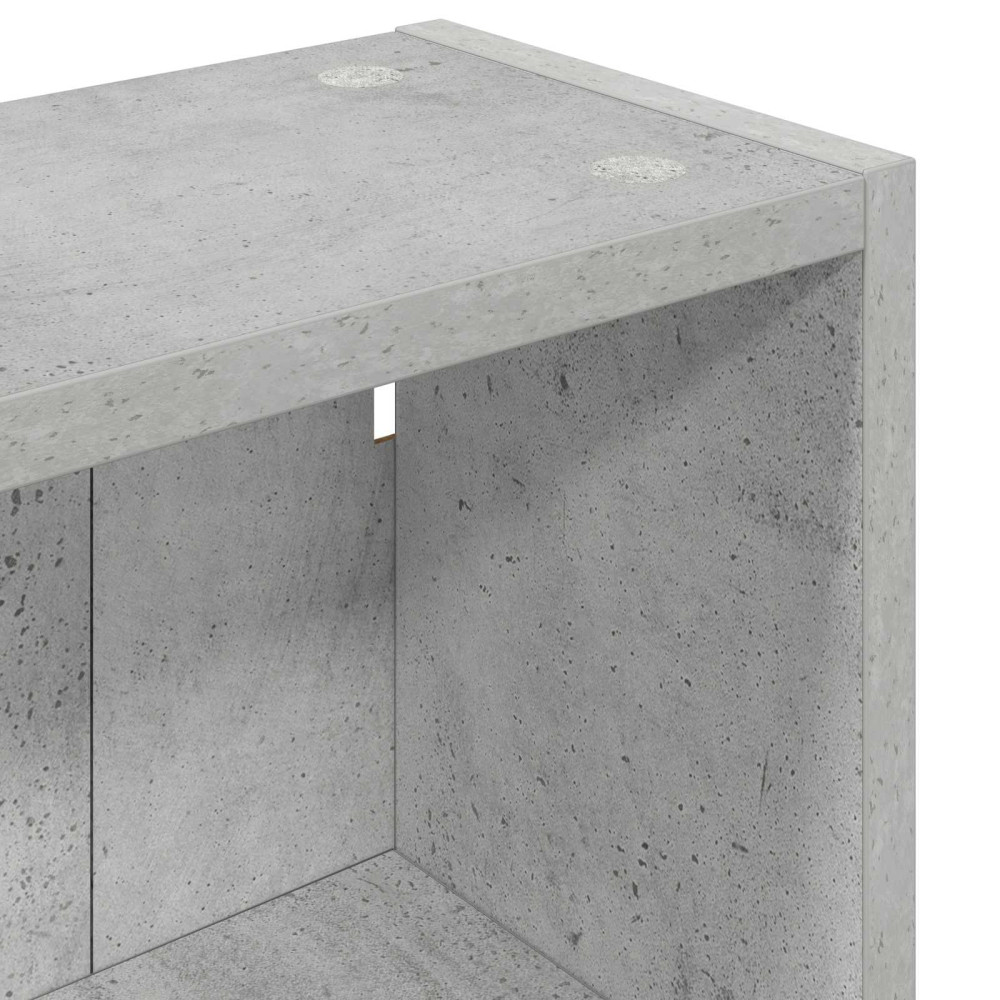 Produktbild för Badrumsväggskåp BetongGrå 40 x 16 x 62,5 cm Konstruerat trä