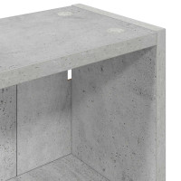 Produktbild för Badrumsväggskåp BetongGrå 40 x 16 x 62,5 cm Konstruerat trä