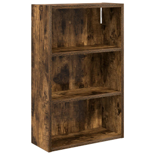 vidaXL Badrumsväggskåp Rökt Ek 40 x 16 x 62,5 cm Konstruerat trä