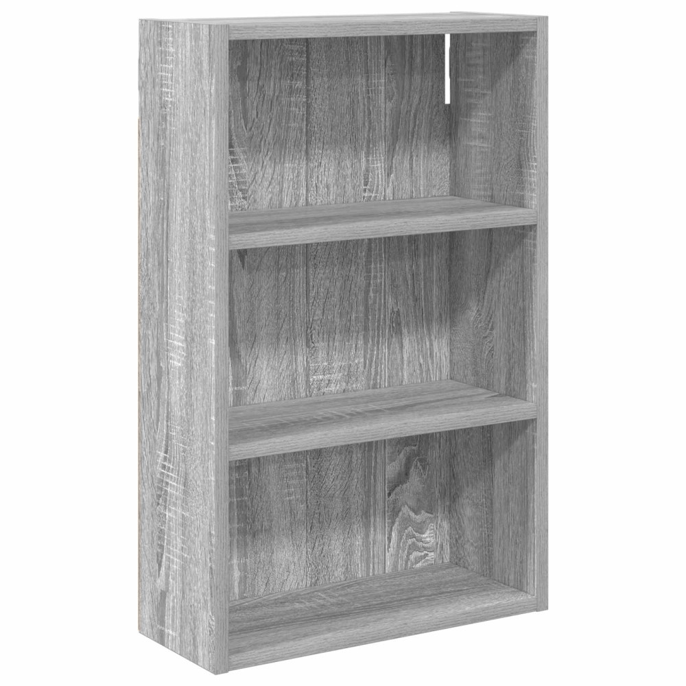 Produktbild för Badrumsväggskåp Grå Sonoma 40 x 16 x 62,5 cm Konstruerat trä