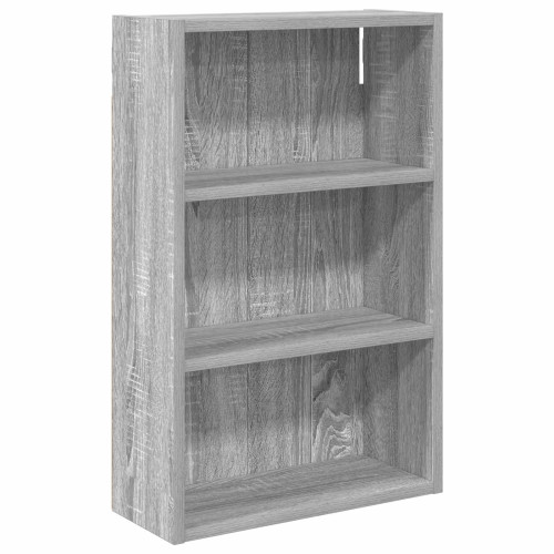 vidaXL Badrumsväggskåp Grå Sonoma 40 x 16 x 62,5 cm Konstruerat trä