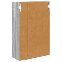 Produktbild för Badrumsväggskåp Grå Sonoma 40 x 16 x 62,5 cm Konstruerat trä