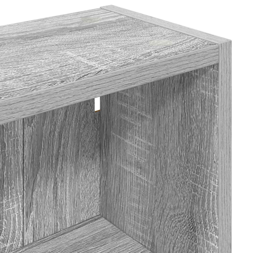 Produktbild för Badrumsväggskåp Grå Sonoma 40 x 16 x 62,5 cm Konstruerat trä