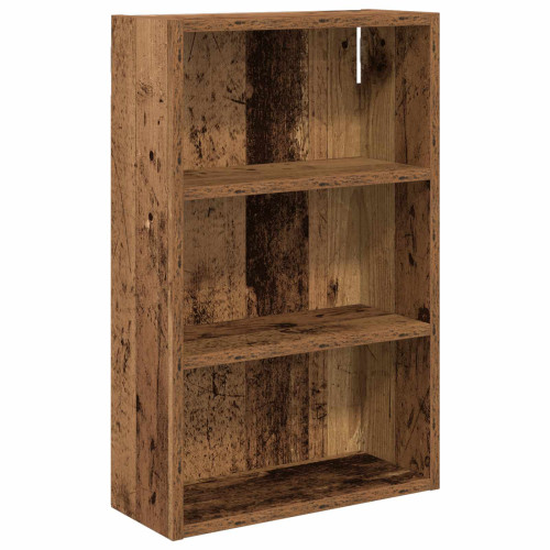 vidaXL Badrumsväggskåp Gammalt trä 40 x 16 x 62,5 cm Konstruerat trä