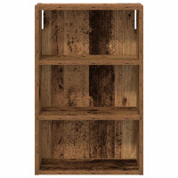 Produktbild för Badrumsväggskåp Gammalt trä 40 x 16 x 62,5 cm Konstruerat trä