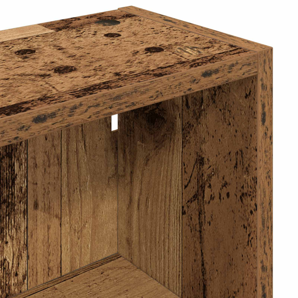 Produktbild för Badrumsväggskåp Gammalt trä 40 x 16 x 62,5 cm Konstruerat trä