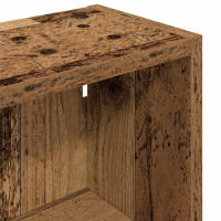 Produktbild för Badrumsväggskåp Gammalt trä 40 x 16 x 62,5 cm Konstruerat trä