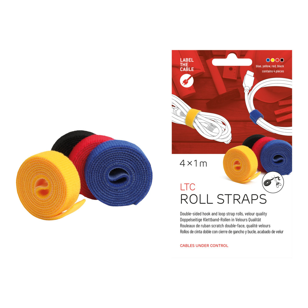 Produktbild för LTC ROLL STRAP - kardborreremsa