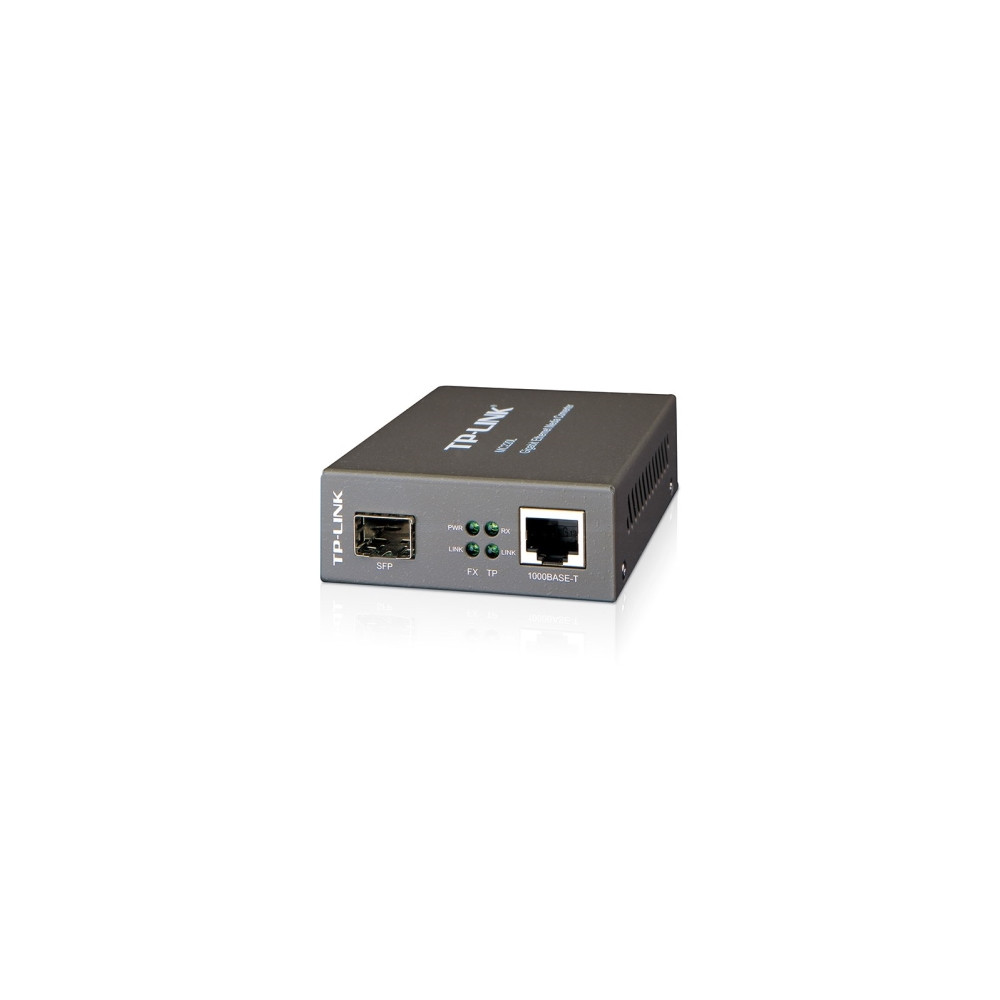 Produktbild för TP-Link Omada Gigabit MC220L SFP Media Converter FMC RJ45 / SFP