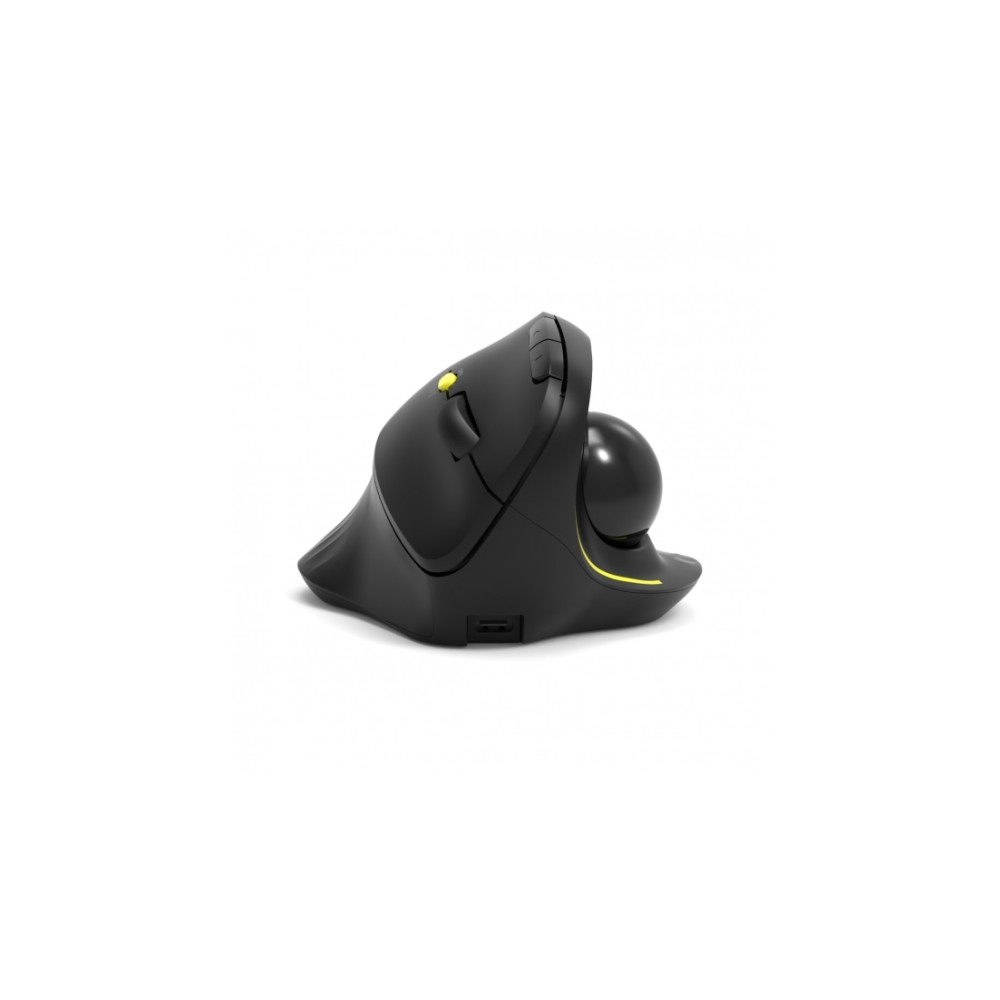 Produktbild för PORT Connect Professional - vertikal mus - with trackball - 2.4 GHz, Bluetooth 3.0, Bluetooth 5.0