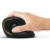 Produktbild för PORT Connect Professional - vertikal mus - with trackball - 2.4 GHz, Bluetooth 3.0, Bluetooth 5.0